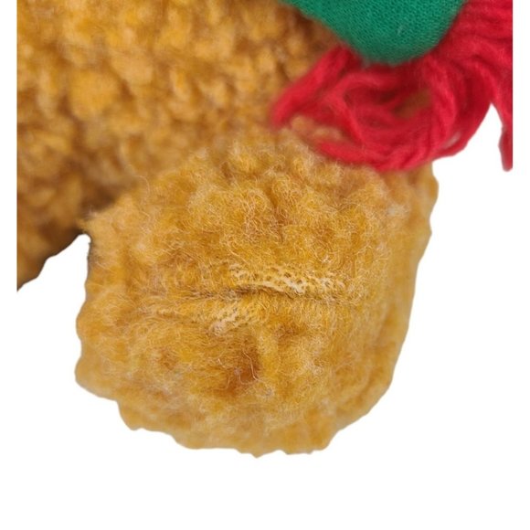 Muppet Babies Fozzie Bear Plush Stuffed Animal Christmas 1987 Vintage - Picture 3 of 7